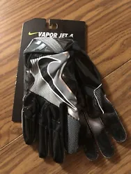 Nike Vapor Jet 4 Football Receiver Gloves. Adult mediumBrand NewBlack/GrayDead stock. Hard to find Pet free home Smoke...