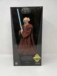Sideshow Collectibles Star Wars Plo Koon Action Figure 1:6 Scale Figure.