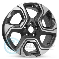 This Honda wheel was released in two different finsihes: machined with grey (seen here) and machined with black, which...