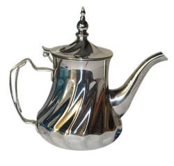 This beautiful high quality stainless steel Teapot from MOROCCO, is perfect for both brewing and serving your favorite...