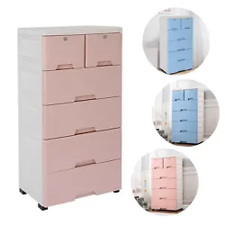 Sturdiness Plastic Dressers: made of High Grade Pp Plastic, Which Is a Safe Material, Health and Durability,Stable...