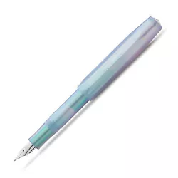 The Kaweco Collector’s Sport “Iridescent Pearl” fountain pen is stunning. The Kaweco stainless steel nib is...