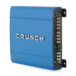 Get more performance out of your entire car audio system by choosing the right amp, the Crunch 1000 Watt 4 Channel...
