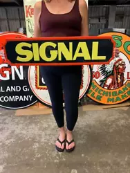 Signal Gas. Over 10,000 signs available. All signs are MADE in USA! Antique Reproduction. MADE IN USA! ALL SIGNS MADE...