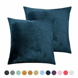 These super soft pillowcases are made of high quality velvet for easy care, longevity and luxury. Nice smooth velvet...