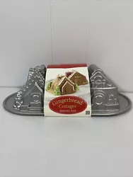 Nordic Ware Gingerbread Cottages Baking pan. Condition is 