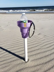 But back to the Beach Cup Holder part. Easily attaches and removes from the base of the KAZeKUP. KAZeKUP Beach Cup...
