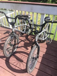 “ this means both bikes for $250 ….BUT will come in separate boxes for weight reason an usps. So $75 a piece to...