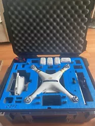 DJI Phantom 3 Professional Quadcopter with 4K Camera and 3-Axis Gimbal - White. Barely used.