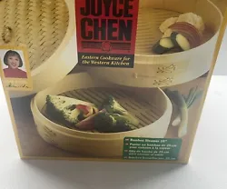 Joyce Chen Bamboo Steamer, 10-inch 2-tray Steamer, Open BoxTray food steamer, open box