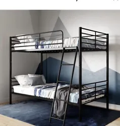 the Mainstays convertible metal bunk bed. Crisp, clean lines in a black, silver, or white finish coordinate well with...