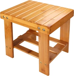Easily portable and Cleaning: light weight mini shoe bench could be used as a stool and you could place it in the...