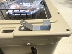 Top Quality Bracket for Top Quality Cooler. HEAVY DUTY STAINLESS STEEL LOCK BRACKET.