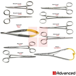 Mayo Hegar Needle Holder 14cm. Mayo Hegar Needle Holder 16cm. TC Castroviejo Needle Holder 14cm. Mathieu Needle Holder...
