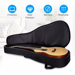1 x 41” Padded Protective Acoustic Guitar Gig Bag. Note: This updated guitar bag is a little tight fit for a full...