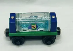 Sudsy Wash Tanker Thomas The Tank & Friends Wooden Railway Train. In used condition. Please look at pictures carefully...