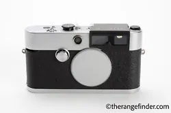 The Rangefinder is based out of Montreal, Canada. The optics are clean and clear. Recently serviced by Ryan Jones (RJ...