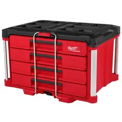 The 4-Drawer Tool Box also allows you to customize your drawer layout with Quick-Adjust Dividers (includes 4 sets of...