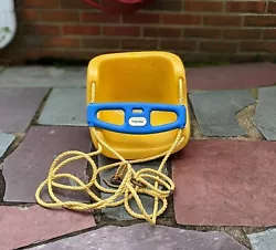 This sale is for a 1983 Little Tikes Yellow Swing. Pre-owned Used Condition. Fees will be collected if we have to...