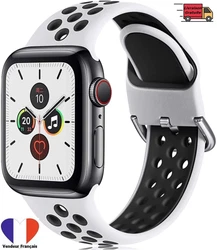 Bracelet Compatible Apple Watch 38 à 41mm Sport Souple iWatch Séries 1 à 7 et SE. Que vous cherchiez une sangle de...