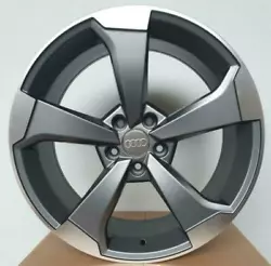 4 jantes neuves look Rotor Anthracite 5x112.