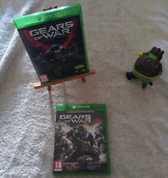 Complet, CIB. GEARS OF WARS ULTIMATE. GEARS OF WARS 4. JEUX MICROSOFT XBOX ONE.