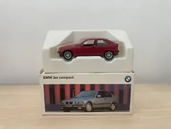 BMW E36 Compact Red Diecast 1:43 Scale Model Car With Box Part No: 80429419977 Part of a very large BMW collection....