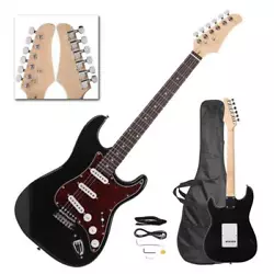 Is this ST3 ST3 Stylish Pearl-shaped Pickguard Electric Guitar Black & Red appealing enough to arouse your purchasing...