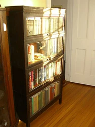 Shaw-Walker Barrister Bookcase. Rare Antique (4) Tier/(6) Sectional. There are three different sizes of sectionals...
