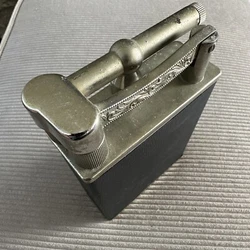 Grand BRIQUET Ancien à Essence ( Style Dunhill ) Vintage LIGHTER De Table.
