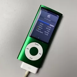 Apple IPod nano 8go La batterie est hs. L’iPod ne fonctionne que sur secteur.Quelques lignes de pixels hs.5ème...
