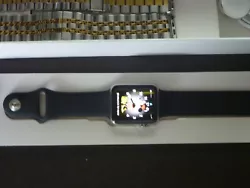 Authentic Apple Watch, 316L Stainless Steel Case, Sapphire Crystal, Ceramic Back, 42 mm, 316L Serial FHMPW49FG9J8.