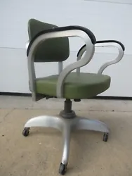 Local pick up only in Madison, TN. Original aluminum industrial General Fireproofing Co. propeller chair. Made in North...