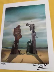 Title: archaeological reminiscence of millets Angelus, 1933. Artist: Salvador Dali. Print number: #16 of an edition of...