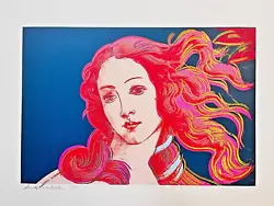 Birth of Venus 317 is a screenprint by Andy Warhol from his Details of the Renaissance: Birth of Venus p ortfolio, from...