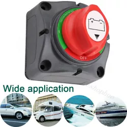 Dual Battery Selector Disconnect Switch for Marine Boat. Widely used for Car, Marine, Boat, RV, Camper, Travel Trailer,...
