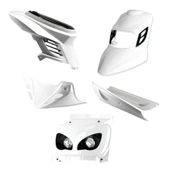 KIT CARENAGE BCD RX 5 PIECES BLANC POUR YAMAHA 50 BWS EASY 2013-2013 Votre scooter a-t-il besoin dun look différent ?...