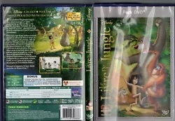 Le Livre de la Jungle film dvd + bonus 2 DVD Walt Disney.