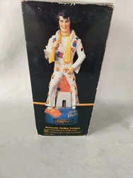 elvis presley empty decanter music box, in very good condition