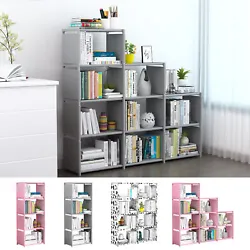 Your Best Choice For Bookshelf ：. -Constructed from steel tube, strengthen plastic connectors and waterproof...