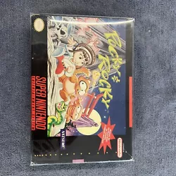 Pocky & Rocky (Super Nintendo 1993) in Box RARE - AUTHENTIC & Tested. Come with box inserts but no manual. Box has some...