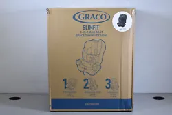Date of Manufacture: 08/12/2023. The Graco® SlimFit® 3-in-1 Car Seat grows with your child, from rear-facing harness...
