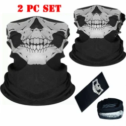 FACE MASK Neck Gaiter Sun Shield Balaclava Bandana Scarf Hair Head Band SPF40. Versatile seamless head tube bandana can...