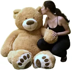 Big Plush Giant 5 Foot Teddy Bear Soft Ultra Premium Quality Hand Stuffed in USA Click Below Images to Enlarge PRODUCT...
