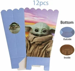 12pcs Popcorn Boxes. It is very easy to assemble and can be completed in a few seconds. You can use it to place gifts,...