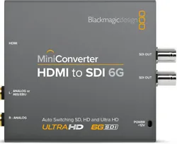 Blackmagic Design Mini Converter HDMI to SDI 6G - Mini convertisseur HDMI vers SDI 6G