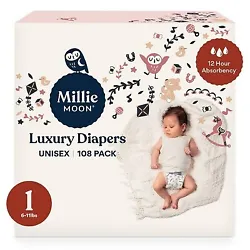 Millie Moon takes great care to develop a product that is gentle on your babys skin. Our diapers are made with...
