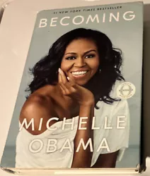 Becoming By Obama, Michelle - First Edition 2018VERY GOOD Hardcover Dustjacket.
