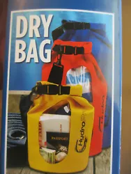 Dry Bag Water Tight 10-Liter Capacity by HydroPro. Rafting Tubing Kayaking Boating Camping Hiking Fishing. CLEAR...