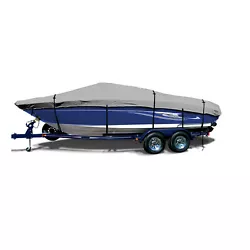 Boat cover major features Treated with mold, mildew and UV inhibitors with its tight weave and breathable design, will...